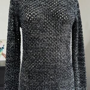 COPY - Metallic Knit Crewneck Sweater